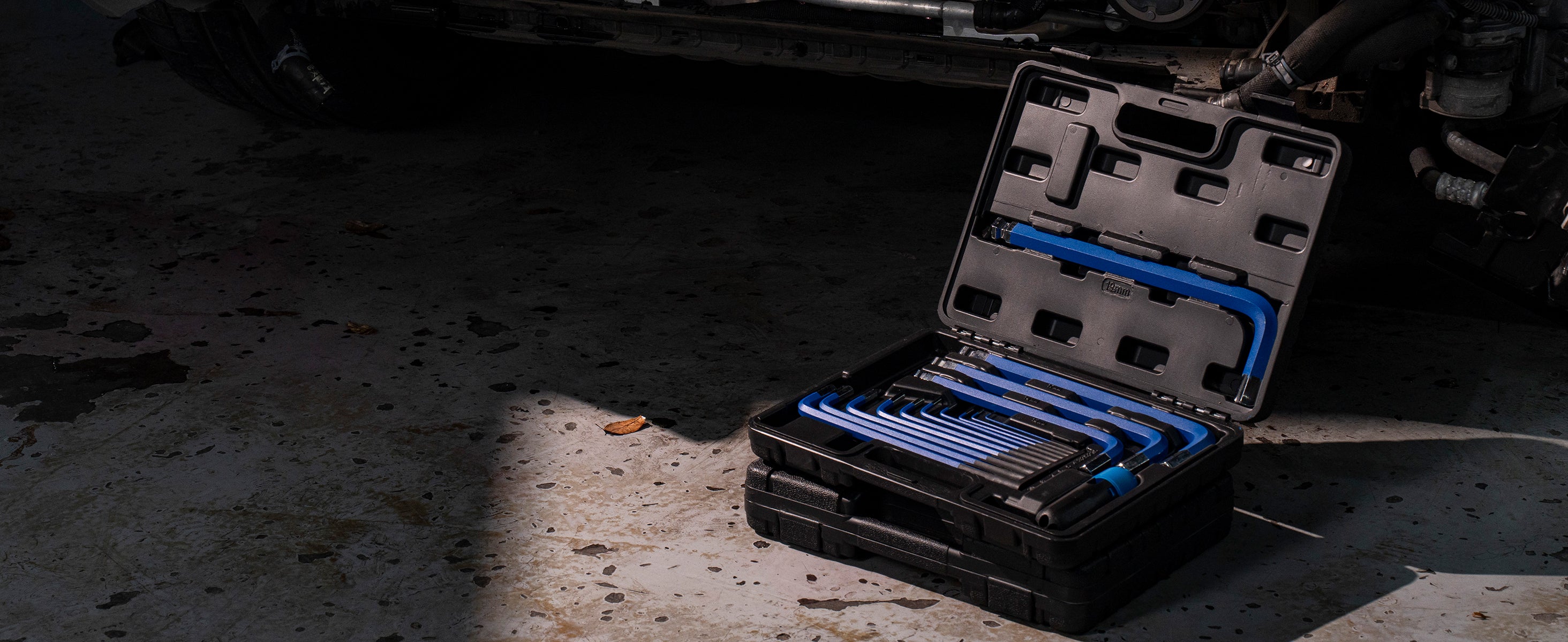 ROTATION 14PC Metric/SAE Jumbo Hex Key Allen Wrench Set, Long Ball End high-strength chrome vanadium Steel | Automotive Mechanic Furniture | Pro-Grade Allen Wrench Tools - Detail Large 8