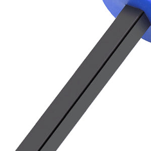 ROTATION 4-Piece Heavy Duty Pry Bar Set with Thicker Hammer Strike Cap and Angled Tip – Ideal for Automotive Repair, Demolition, Nail Pulling - Detail 3