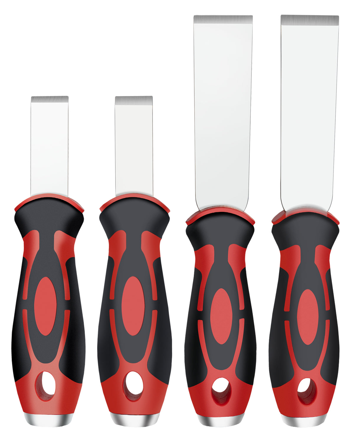 4pc Extra Thick Scraper Set