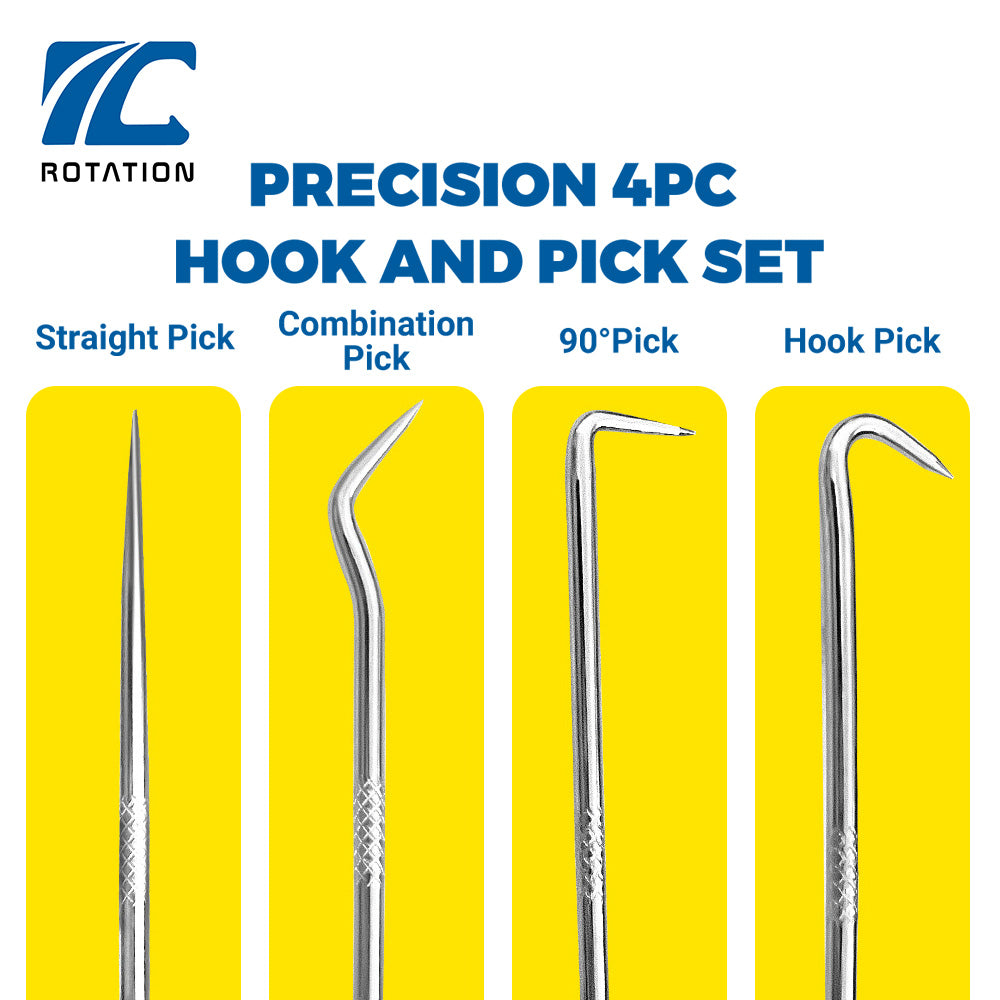 Hook Line Rotation 4pc Hook and Pick Set-ROTATION – Rotation Tools