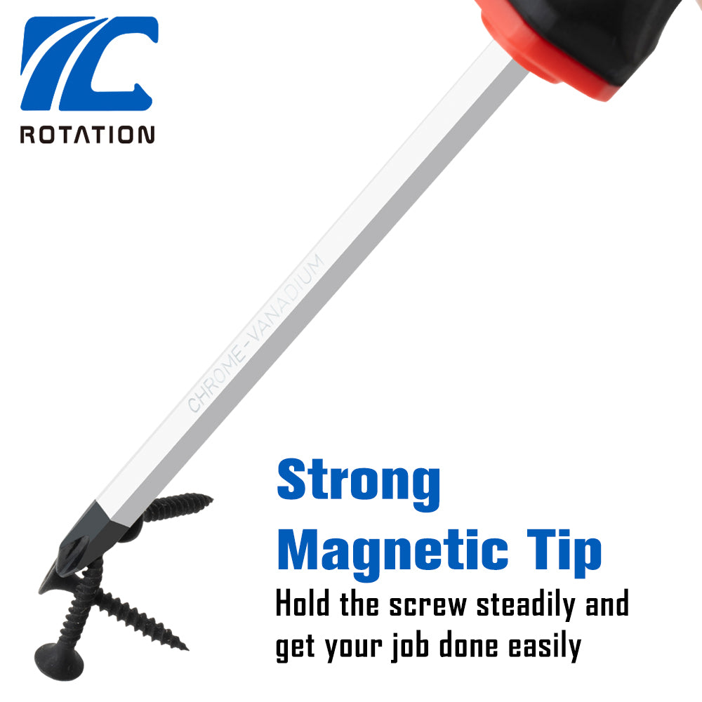 Rapid Rotation Screwdriver 12pc Screwdriver Set (paper box)-ROTATION – Rotation Tools