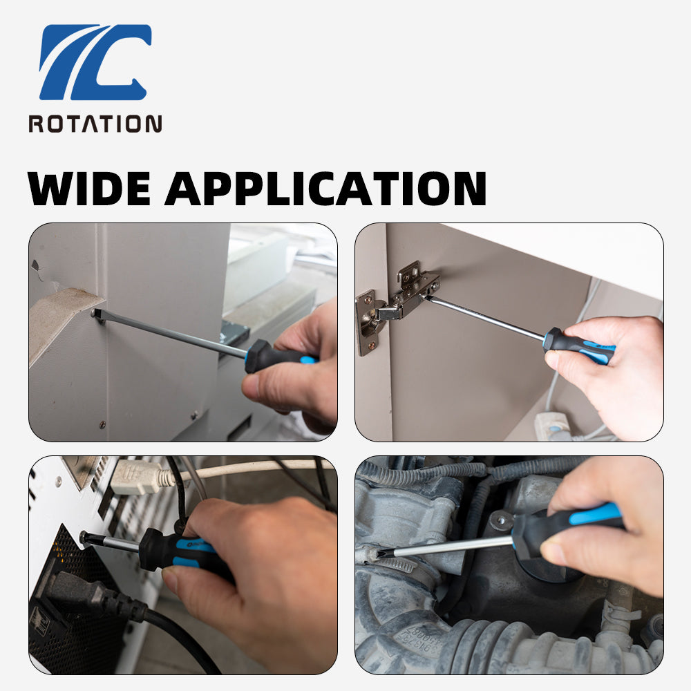 Rapid Rotation Screwdriver 11-Piece Magnetic Screwdriver Set-ROTATON – Rotation Tools
