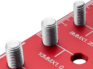 ROTATION Thread Checker, Nut and Bolt Gauge, Bolt Size and Thread Identifier Tool – Comprehensive Thread Measuring Kit - Detail 2