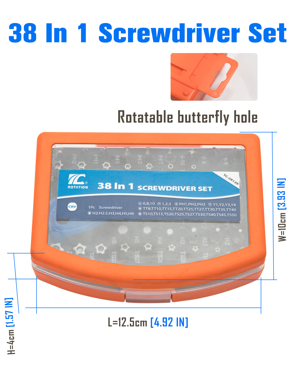 Clip Rotation Tools 38pc Bit Set-ROTATION – Rotation Tools